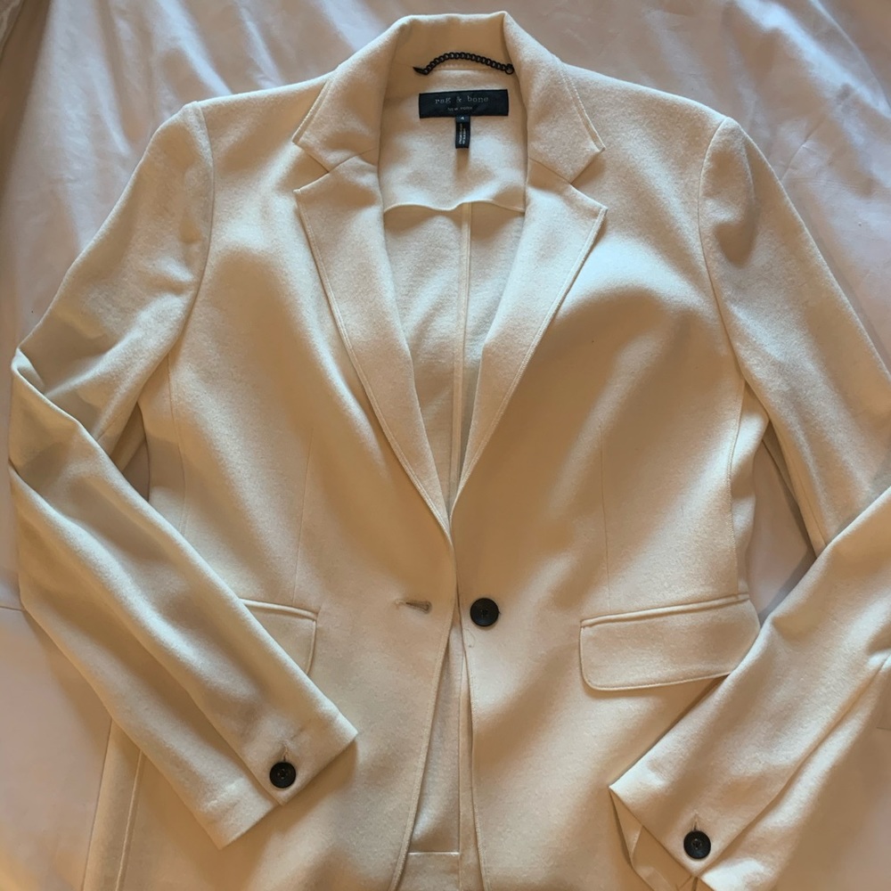 NWOT Rag & Bone Cream Blazer